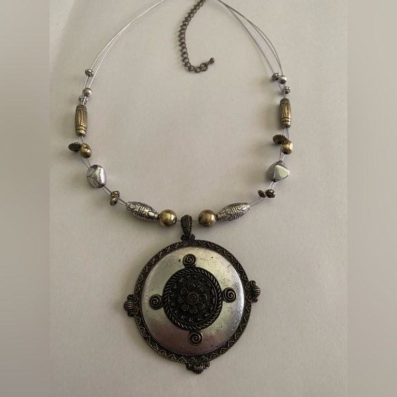 Vintage Medallion Necklace - Picture 2 of 9